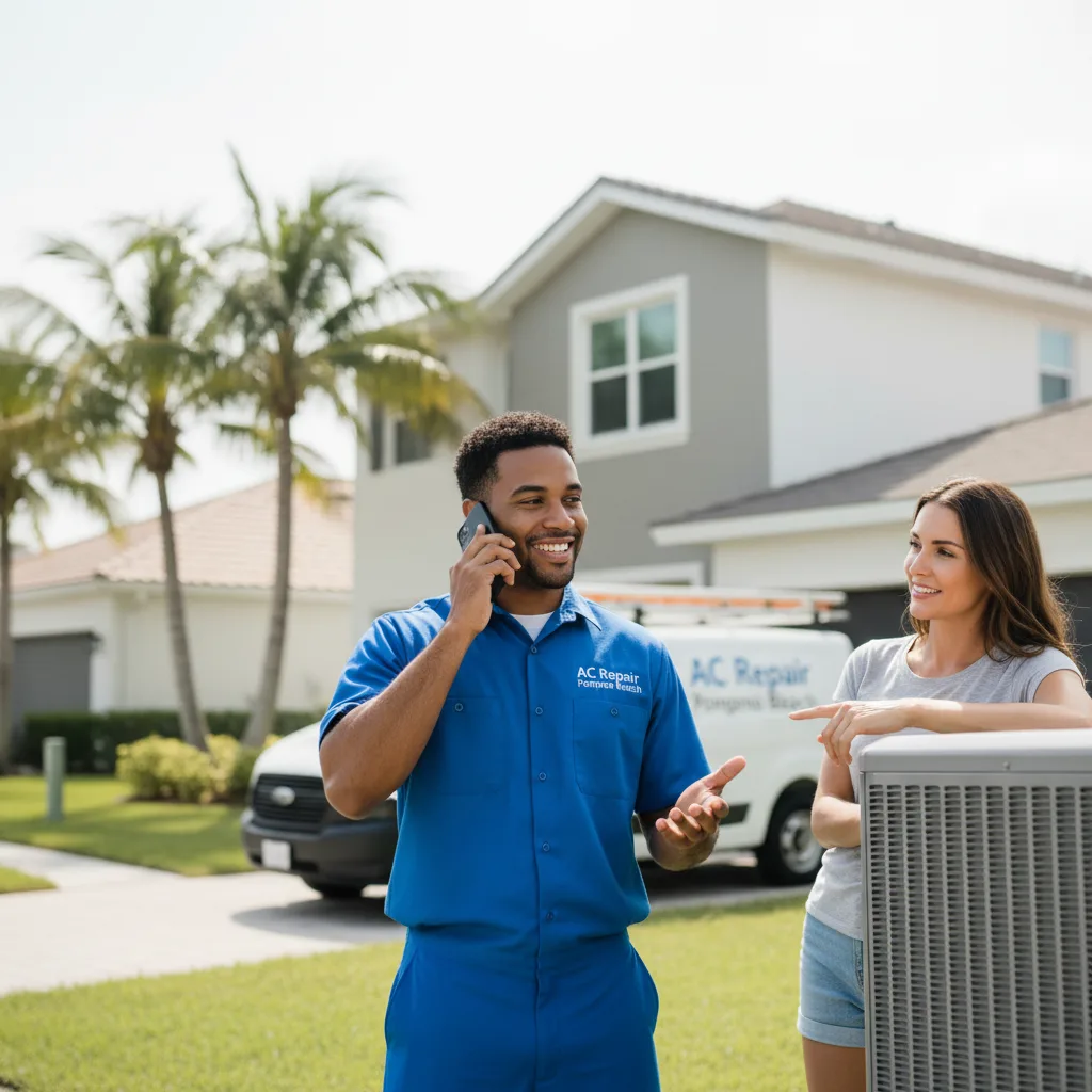 AC Repair Pompano Beach customer support in Trion